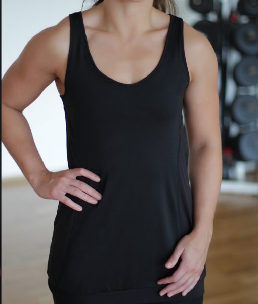 Black Puma Bubble Tank Top Black Puma Bubble Tank Top